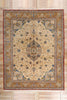 10 x 14 Ivory Vintage Persian Kashan Rug 79310