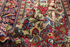 4 x 7 Ivory Vintage Persian Qum Rug 79311