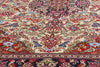 5 x 7 Ivory Vintage Persian Qum Rug 79312