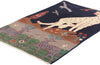 2 x 3 Vintage Pakistani Kazak Pictorial Rug 79176