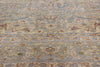 8 x 13 Light Blue Vintage Persian Kashan Rug 61391