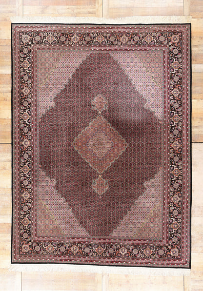 9 x 12 Vintage Chinese Mahi Tabriz Rug 79096
