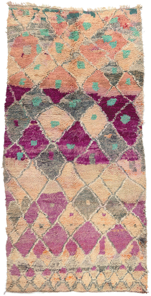 6 x 13 - Purple Vintage Moroccan Rug - 20522