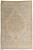 7 x 10 Vintage Muted Turkish Oushak Rug 53997