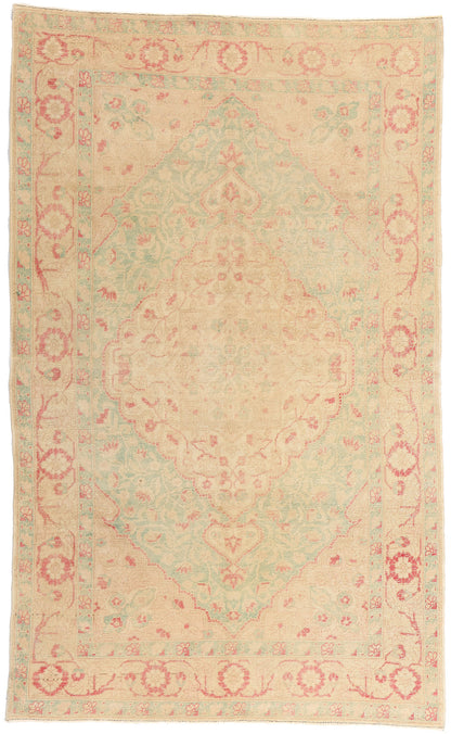 4 x 7 Vintage Muted Turkish Sivas Rug 53471