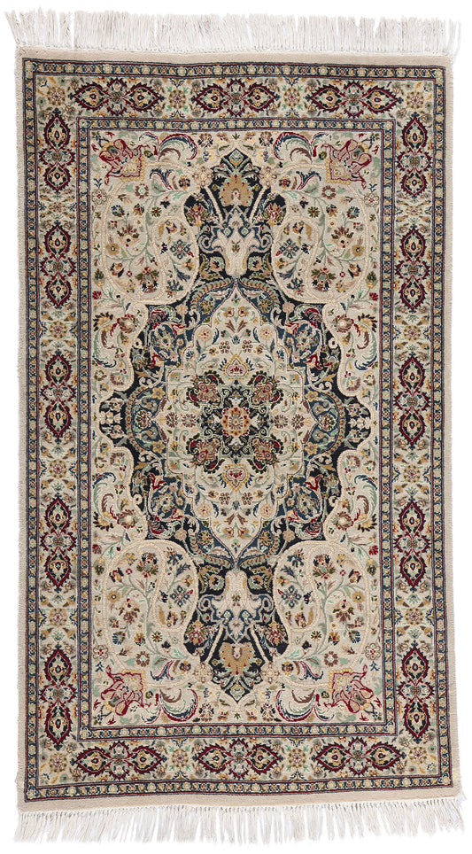 3 x 5 Vintage Pakistani Nain Rug 78960