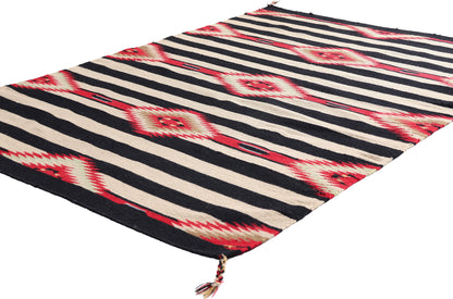 4 x 6 Vintage Navajo-Style Chief Blanket 79281