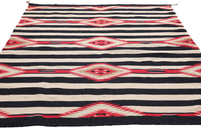 4 x 6 Vintage Navajo-Style Chief Blanket 79281