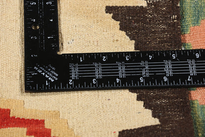 3 x 4 Vintage Turkish Noel Baba Kilim Rug 78973