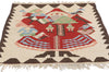 3 x 4 Vintage Turkish Noel Baba Kilim Rug 78974