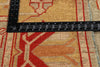 8 x 9 Earth-Tone Vintage Turkish Oushak Rug 79309