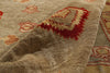 8 x 9 Earth-Tone Vintage Turkish Oushak Rug 79309