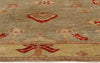 8 x 9 Earth-Tone Vintage Turkish Oushak Rug 79309