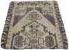 2 x 2 - Beige Vintage Turkish Pillow Rug - 53640