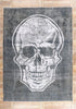 10 x 13 - Charcoal Dark Gray Vintage Persian Overdyed Rug - 80275