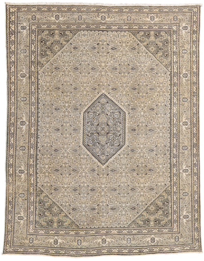 8 x 11 Vintage Persian Ardabil Rug 61377