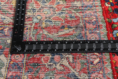 7 x 10 Red Vintage Persian Bakhtiari Rug 61503