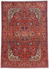 7 x 10 Red Vintage Persian Bakhtiari Rug 61503