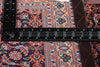 3 x 10 Navy Blue Vintage Persian Bijar Rug Runner 79316