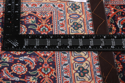 3 x 10 Navy Blue Vintage Persian Bijar Rug Runner 79316