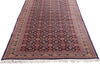 3 x 10 Navy Blue Vintage Persian Bijar Rug Runner 79316