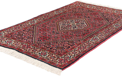 3 x 4 Vintage Persian Bijar Rug 78958
