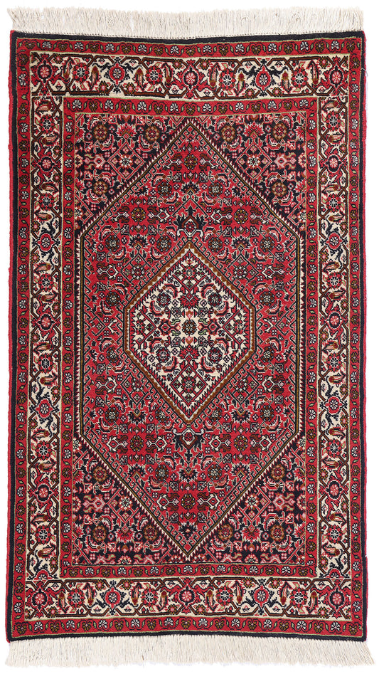 3 x 4 Vintage Persian Bijar Rug 78958