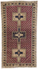 3 x 6 Vintage Persian Bijar Rug 78017