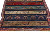 2 x 5 Navy Blue Vintage Persian Gabbeh Rug 79337