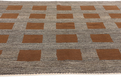 7 x 7 Vintage Square Persian Gabbeh Rug 79105