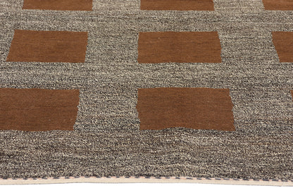7 x 7 Vintage Square Persian Gabbeh Rug 79105