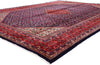 10 x 13 - Navy Blue Vintage Persian Hamadan Rug - 77149