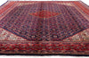 10 x 13 - Navy Blue Vintage Persian Hamadan Rug - 77149