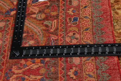 10 x 13 - Brown Vintage Persian Hamadan Rug - 75776