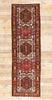 3 x 11 Ivory Vintage Persian Heriz Rug 61491
