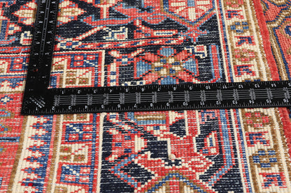 8 x 11 Red Vintage Persian Heriz Rug 61494