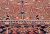 8 x 11 Red Vintage Persian Heriz Rug 61494