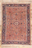 8 x 11 Red Vintage Persian Heriz Rug 61494
