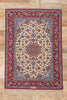 4 x 5 Vintage Persian Isfahan Rug 78924