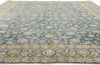 10 x 13 Blue Antique Persian Kashan Rug 61518