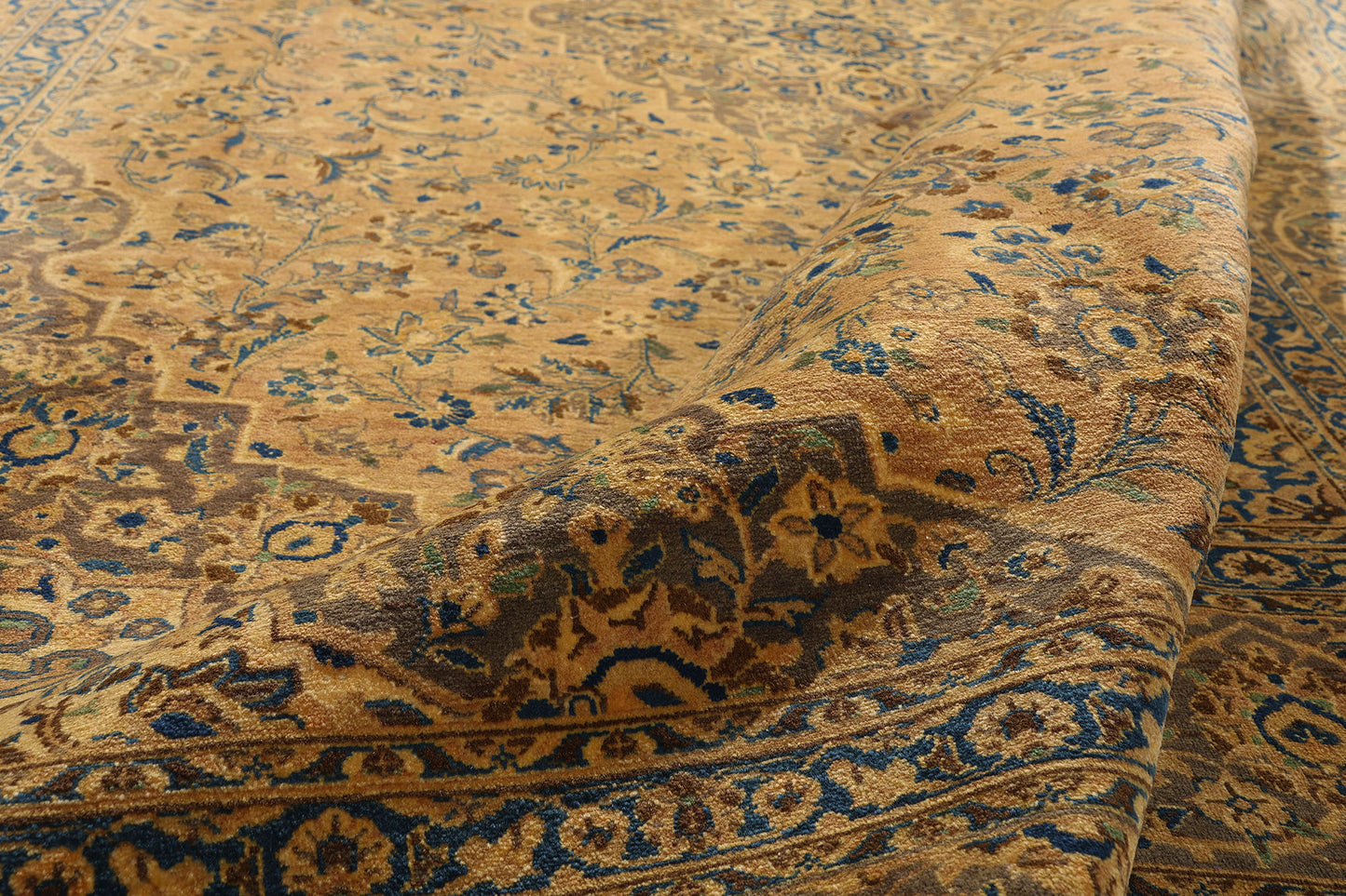 9 x 13 Vintage Persian Khorassan Rug 76306