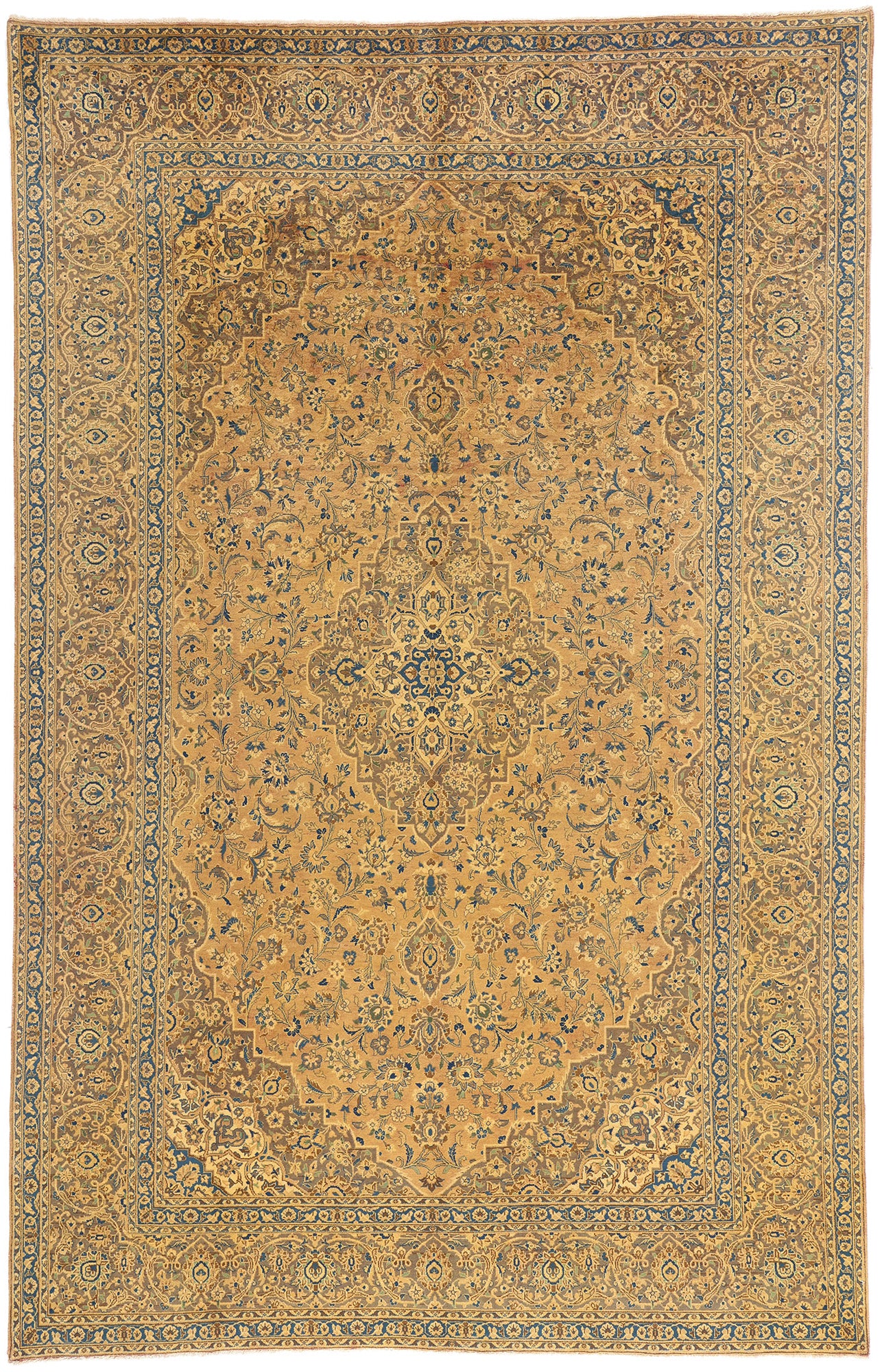 9 x 13 Vintage Persian Khorassan Rug 76306