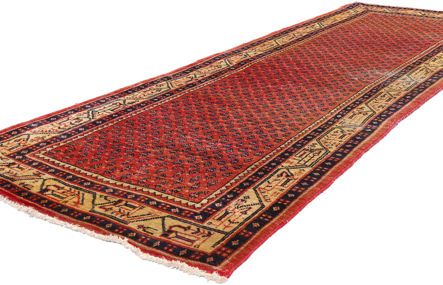 3 x 10 Vintage Persian Mahal Rug 79283