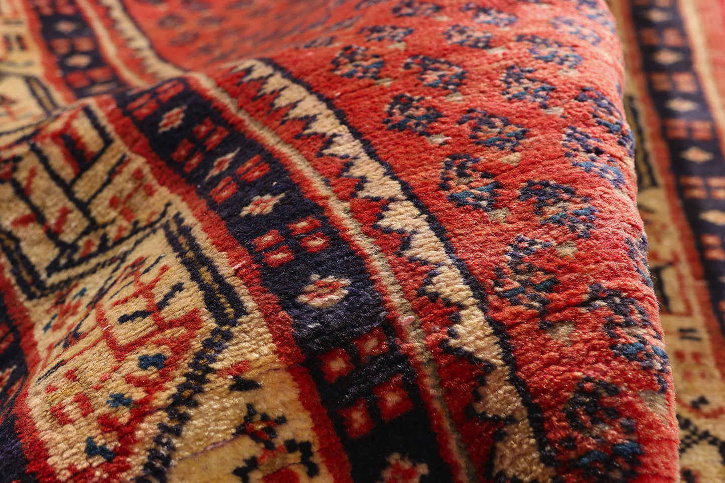 3 x 10 Vintage Persian Mahal Rug 79283