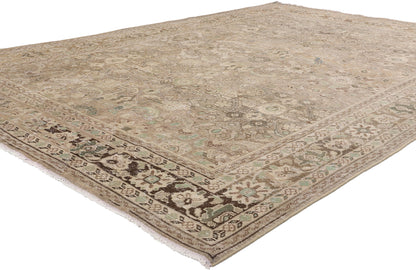 7 x 10 Vintage Persian Mahal Rug 61375