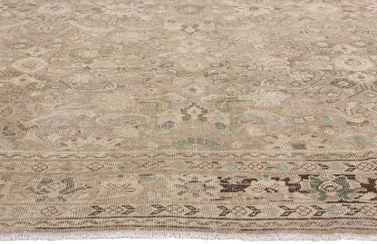 7 x 10 Vintage Persian Mahal Rug 61375