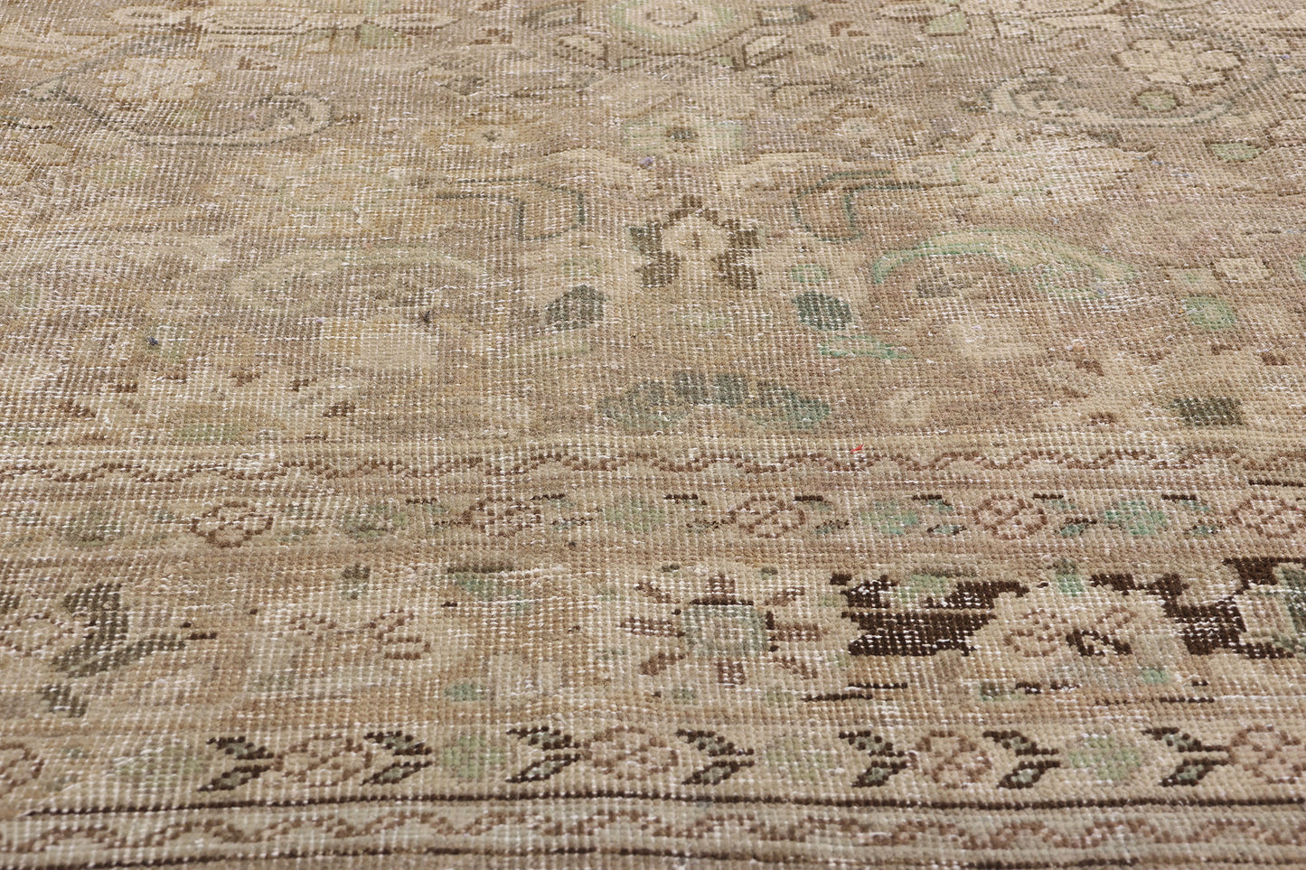 7 x 10 Vintage Persian Mahal Rug 61375