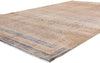 7 x 11 Rust Vintage Persian Mahal Rug 61396