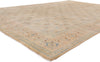 9 x 13 Tan Vintage Persian Mahal Rug 61397