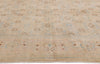 9 x 13 Tan Vintage Persian Mahal Rug 61397